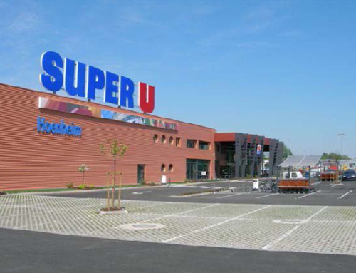 Extension d’un supermarché Super U à Hoenheim